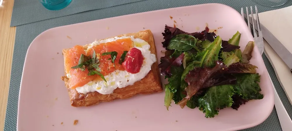 Feuilleté Chantilly Citron Et Saumon Gravlax